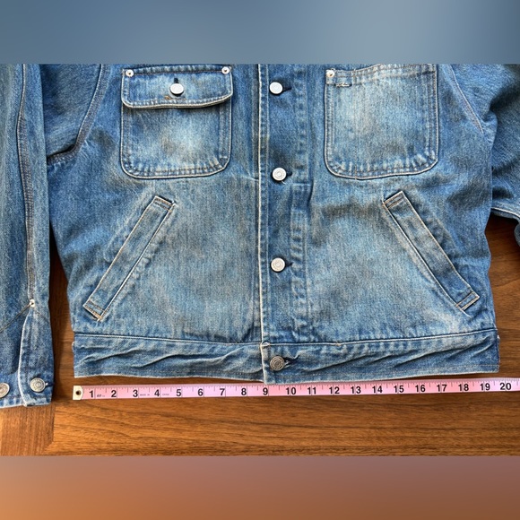 Vtg 80’s Ralph Lauren Authentic Dungarees Denim Jacket 🇺🇸 - Picture 6 of 15